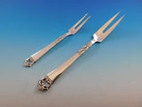 Danish Crown by Frigast Sterling Silver Flatware Service for 8 Set 79 pcs Dinner