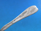 Lap Over Edge Acid Etched by Tiffany Sterling Silver Regular Fork Wheat 7 1/4"