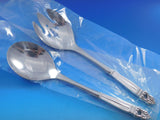 Royal Danish by International Sterling Silver Salad Serving Set Pierced Custom