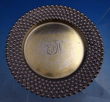 Tiffany and Co Sterling Silver Butter Pat GW Beaded Rim 2 3/4" Diameter (#8595)