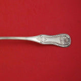 King by Jones, Low and Ball Coin Silver Soup Ladle 11 3/4" Serving