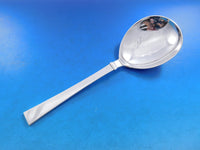 Bell by Hans Hansen Danish Sterling Silver Flatware Set 8 Service 50 pcs Modern