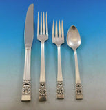 Coronation by Community Silverplate Vintage Flatware Set for 12 Service 63 Pcs