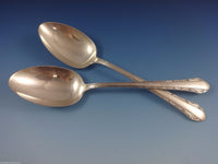 Chased Romantique by Alvin Sterling Silver Flatware Set For 8 Service 68 Pieces