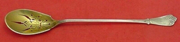 Beekman by Tiffany and Co Sterling Silver Olive Spoon Pierced Orig Long GW 8"