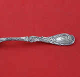 La Rocaille by Reed and Barton Sterling Silver Preserve Spoon GW w/ Fluted Side