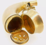 Sterling Vinaigrette and Whistle for Chatelaine Jewelry (#J4019)