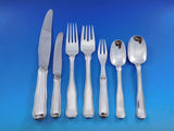 Old Danish by Georg Jensen Sterling Silver Flatware Set 12 Service 96 pcs Dinner