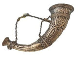 English Sterling Tussie Mussie Posey Posy Holder with Agate Circa 1875 (#J1277)