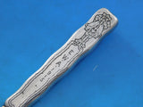 Lap Over Edge Acid Etched by Tiffany Sterling Dessert Knife HHAS Love Birds