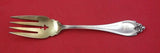 La Perle by Reed and Barton Sterling Silver Salad Fork gold wash 6 1/4"