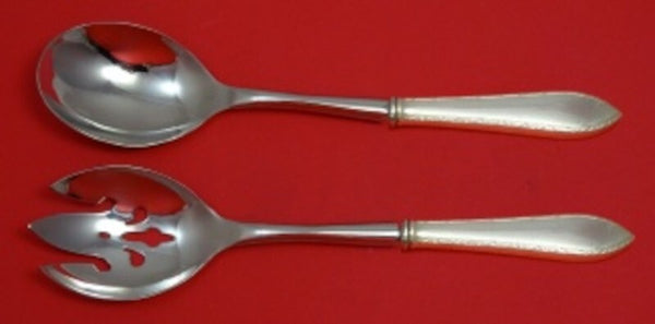 Feather Edge by Tiffany and Co Sterling Silver Salad Serving Set Pcd 2pc Custom