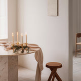 Bloom by Georg Jensen Stainless Steel Taper Candleholder 18kt Gold - New