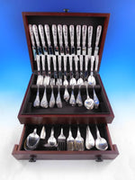 Audubon by Tiffany Sterling Silver Flatware Set for 12 Service 115 pcs Birds