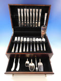 Classic Rose by Reed & Barton Sterling Silver Flatware Set 8 Service 45 Pieces