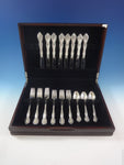 Rose Tiara by Gorham Sterling Silver Flatware Set For 8 Service 32 Pieces