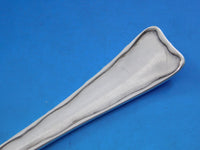 Lap Over Acid Etched Tiffany Sterling Silver Spade Server GW Poinsettia 10 3/8"