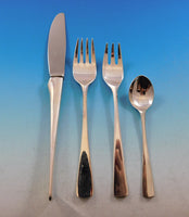Stone Sture By Eric Lofman Mema-Gab 830 Silver Flatware Set 12 Service 86 pcs
