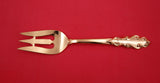 Esplanade Vermeil by Towle Sterling Silver Cold Meat Fork 3-tine w/bar 9 3/8"
