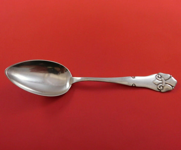 French Lily by Christian F. Heise Danish Sterling Silver Dinner Spoon 8" Vintage