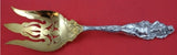 Love Disarmed by Reed and Barton Sterling Salad Serving Fork dark GW 3-tine 11"