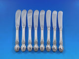 Brocade by International Sterling Silver Butter Spreader HH Paddle Set 12 pcs 6"