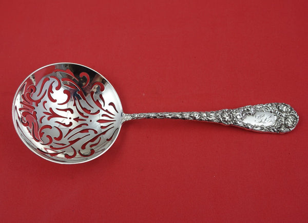 Chrysanthemum by Durgin Sterling Silver Pea Spoon 8 5/8" Heirloom Silverware