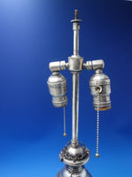 James Deakin & Sons Sheffield English Sterling Silver Victorian Lamp (#6495)