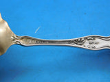 Irian by Wallace Sterling Silver Nut Spoon Gold Washed 5" Serving Silverware