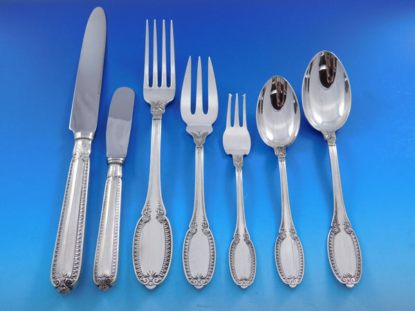 Empire by Buccellati Italy Sterling Silver Flatware Set 47 pieces Dinner