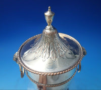 Sheffield English Estate Silverplated Copper Urn w/Ram Handles and Lid #5408