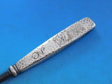 Lap Over Edge Acid Etched by Tiffany Sterling Silver Button Hook Flowers 8 1/2"