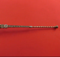 English Victorian Sterling Silver Coronation Spoon Vermeil Circa 1901 10"