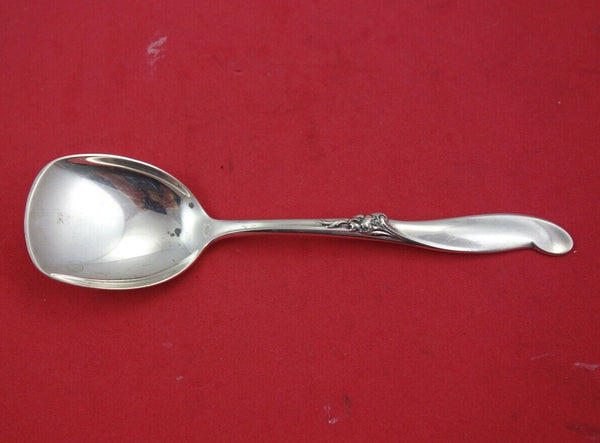 Silver Melody by International Sterling Silver Sugar Spoon  6"