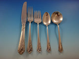 Breath of Spring II by Amston Sterling Silver Flatware Set Service 33 Pieces