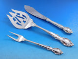 Malvern by Lunt Sterling Silver Flatware Service for 12 Set 81 pieces