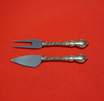 Du Barry by International Sterling Silver Hard Cheese Serving Set 2pc Custom