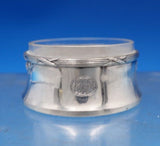Austrian .800 Silver Salt Dip with Removable Glass Liner 2" x 1" (#7394)
