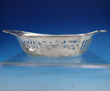 English Sterling Silver Nut Dish Oval with Pierced Design (#3309)