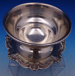 Chantilly by Gorham Sterling Silver Dip Dish with Attached Underplate (#8571)