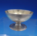 Reeded Edge By Tiffany Sterling Silver Salt Dip Dish Cellar #17668 1197 (#4594)