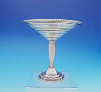 Empire Sterling Silver Compote Pierced with Gadroon Border #203 (#3646)