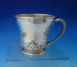 Athenic by Gorham Sterling Silver Child's Cup w/Tulips Daffodils #A3090 (#6257)