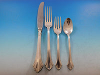 French Regency by Wallace Sterling Silver Flatware Set Dinner Service 53 Pieces