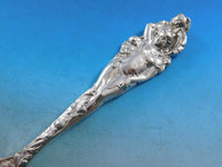 Love Disarmed by Reed and Barton Sterling Salad Serving Spoon w/Fluting 10 1/2"