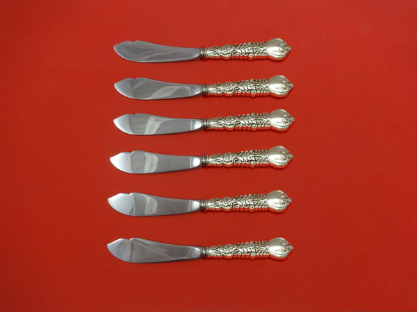 Florentine by Tiffany & Co. Sterling Silver Trout Knife Set 6pc HHWS  Custom