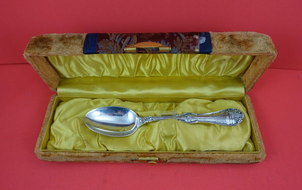Tiffany and Co Sterling Silver Teaspoon in fitted box New York 6"