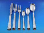 Starlit by Codan Mexican Sterling Silver Flatware Set for 8 Service 52 pieces