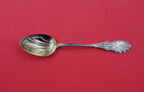 Grecian by Wood and Hughes Sterling Silver Grapefruit Spoon Gold-washed 5 1/2"