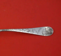 Towle Sterling Silver Berry Spoon Gold Washed Bright-Cut #43 9" Serving Heirloom